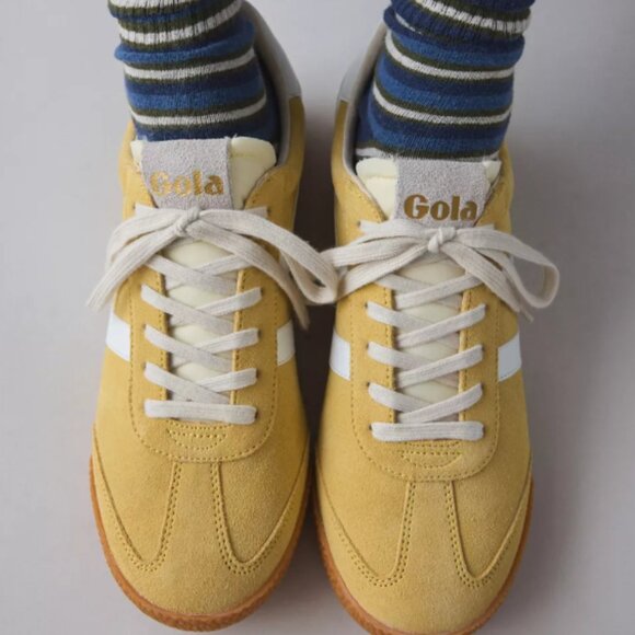NIB Gola Women's Elan Sneaker Color Pollen/White - Picture 4 of 4